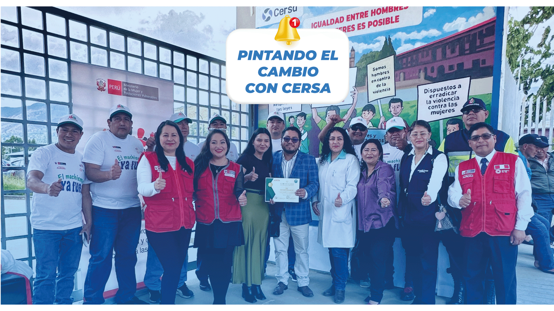 Pintando el cambio con CERSA